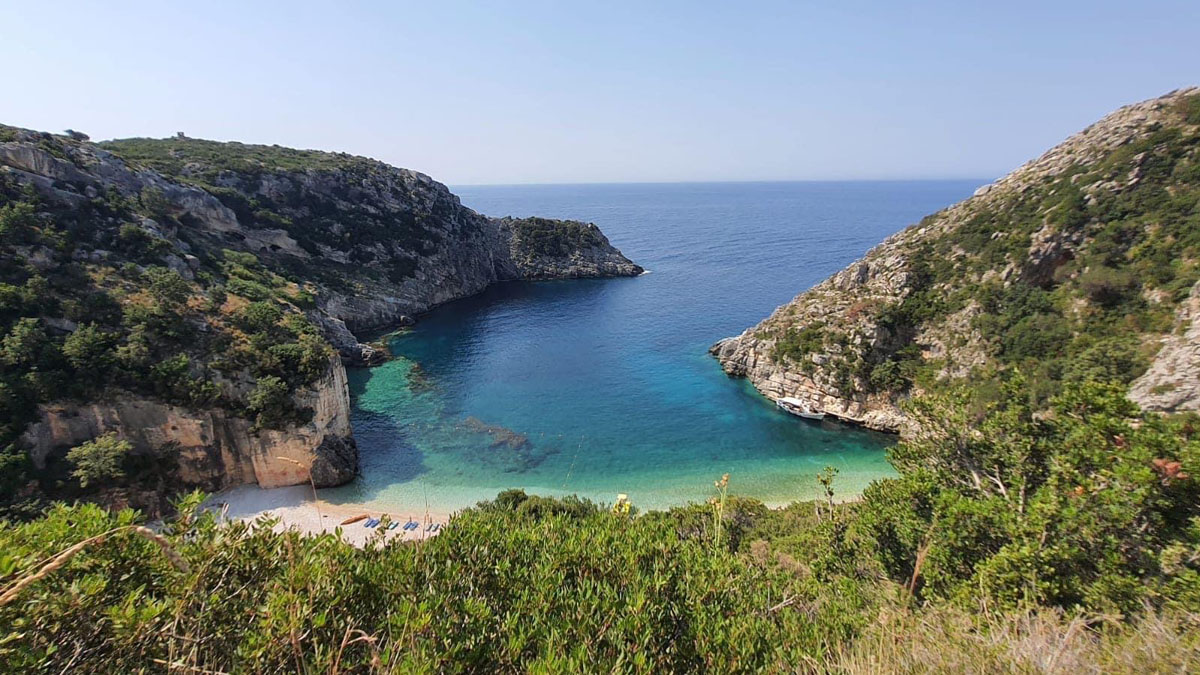 Protected area at the coast of Albania