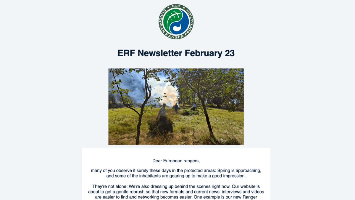 ERF February newsletter
