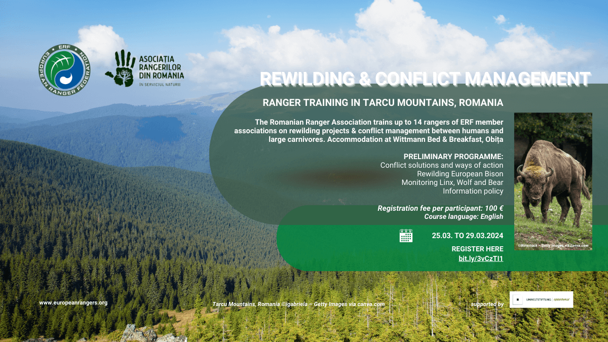 Join our ranger training on Rewilding & Human-Wildlife Conflicts!